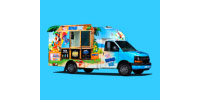 Logo for shaved ice truck